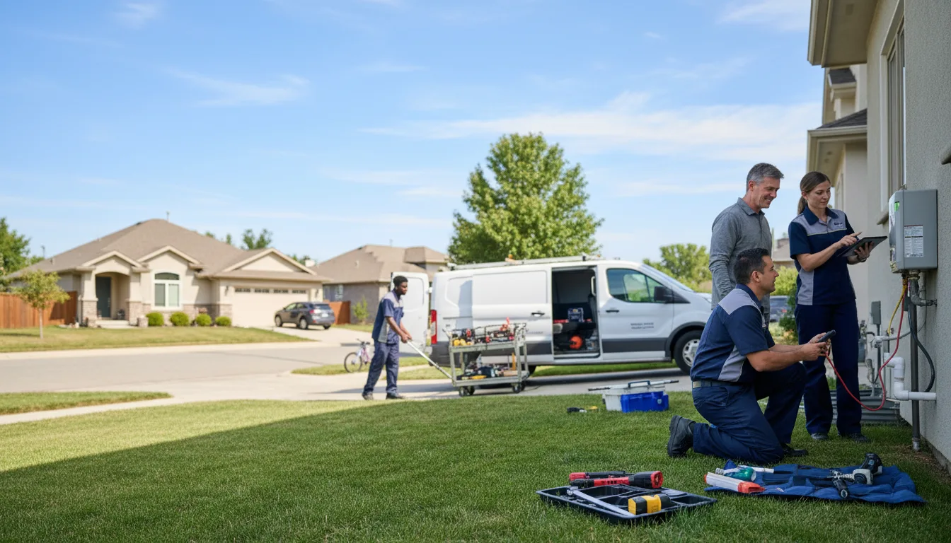 Tankless water heater service in Nazareth, TX